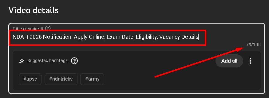 Keep the Title Length Optimal
