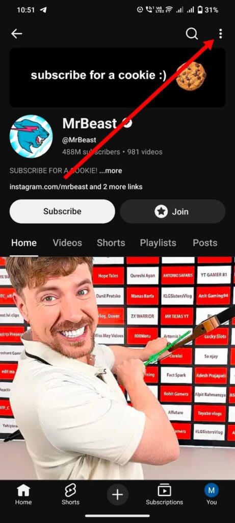 click 3 dots icon